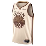 Maillot NBA Golden State Warriors Personnalisable Nike 2025-26 City Edition Blanc Swingman - Homme
